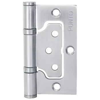 Петля Punto (Пунто) универсальная без врезки IN3200W (200-2B 75x25) матовый хром