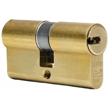 Профильный цилиндр ключ-ключ ABUS D10PS Z30/Z30 60 mm (25+10+25) H-BOX с удлиненной шейкой ключа латунь