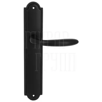 Дверная ручка Extreza 'COMO' (Комо) 322 на планке PL03 черный