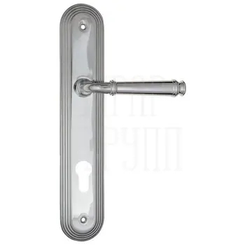 Дверная ручка Fratelli Cattini 'FARFALLA' на планке PL288 полированный хром (cyl)