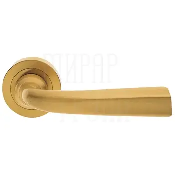 Дверные ручки на розетке Morelli Luxury 'Dream' матовое золото