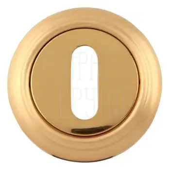 Накладки Melodia под ключ (50V) матовая латунь + латунь