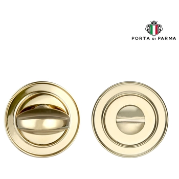 Фиксатор поворотный PORTA DI PARMA (PDP) WC.033 pvd полированное золото