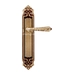 Дверная ручка Extreza 'PETRA' (Петра) 304 на планке PL02, матовая бронза