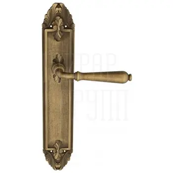 Дверная ручка Venezia 'CLASSIC' на планке PL90 матовая бронза
