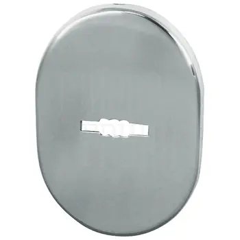 Накладка Fuaro (Фуаро) на сувальдный замок ESC.S.SF/OV.475 (ESC 475) хром