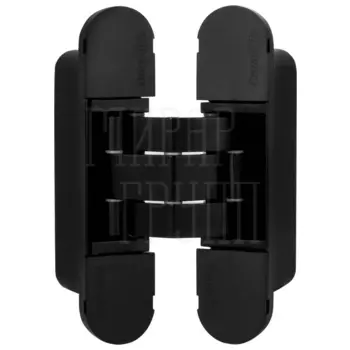Петля скрытой Armadillo (Армадилло) установки с 3D-регулировкой 12060UN3D черный