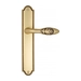 Дверная ручка Venezia "CASANOVA" на планке PL98, французское золото