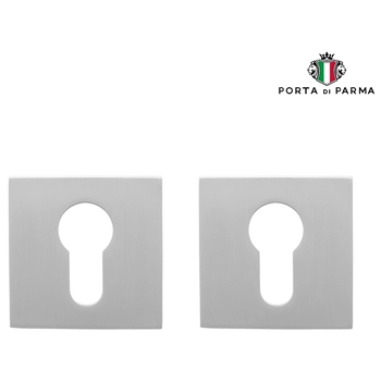 Накладки под цилиндр PORTA DI PARMA (PDP) CYL.02 матовый никель