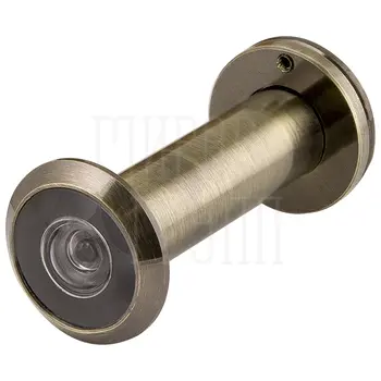 Глазок Fuaro (Фуаро) дверной оптика пластик DV 3/90-50/Z (VIEWER 3 DVZ) бронза