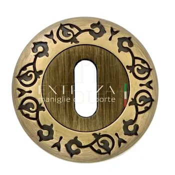 Накладка дверная под ключ буратино Extreza KEY R04 матовая бронза