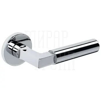 Дверная ручка Extreza STEM-R16-F01 (STEM 135) полированная латунь хром