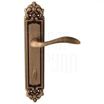 Дверная ручка на планке Melodia 132/229 'Laguna' матовая бронза (wc)