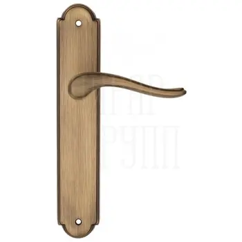 Дверная ручка Fratelli Cattini 'LAVERA' на планке PL257 матовая бронза