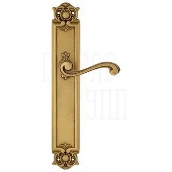 Дверная ручка Venezia 'VIVALDI' на планке PL97 французское золото