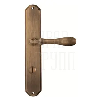 Дверная ручка на планке Melodia 294/131 'Beta' матовая бронза (wc)