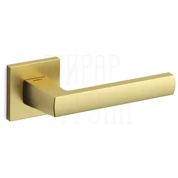 Дверная ручка на розетке Mandelli 'Fan' 1291 матовое золото