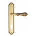 Дверная ручка Venezia 'MONTE CRISTO' на планке PL98, французское золото (cyl)