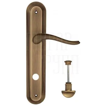 Дверная ручка Fratelli Cattini 'LAVERA' на планке PL288 матовая бронза (wc-2)