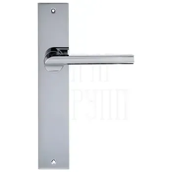 Дверная ручка Extreza Hi-Tech "SANTA" 128 на планке PL11