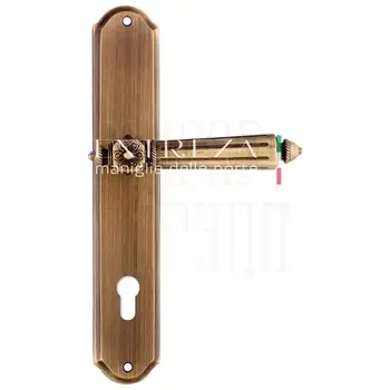 Дверная ручка Extreza "LEON" (Леон) 303 на планке PL01