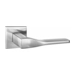 Дверные ручки Renz (Ренц) "Турин" INDH 324-03 slim на квадратной розетке, матовый никель