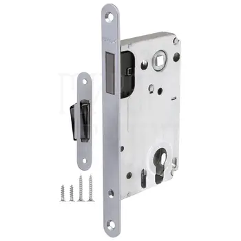 Корпус замка под цилиндр Fuaro (Фуаро) MAGN 5300-M-C сатинированный хром