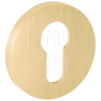 Накладка Fuaro (Фуаро) на цилиндр ESC.C.RLR/R.486 (1 шт.) сатинированное золото