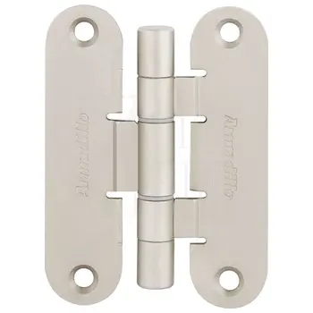 Петля Armadillo (Армадилло) универсальная OPTIMUM Mini матовый никель