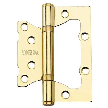 Петля без врезки ADDEN BAU 100X75X2.5 золото