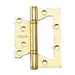 Петля без врезки ADDEN BAU 100X75X2.5, золото