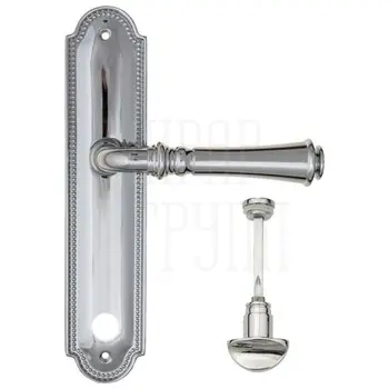 Дверная ручка Fratelli Cattini 'GRACIA' на планке PL248 полированный хром (wc-2)