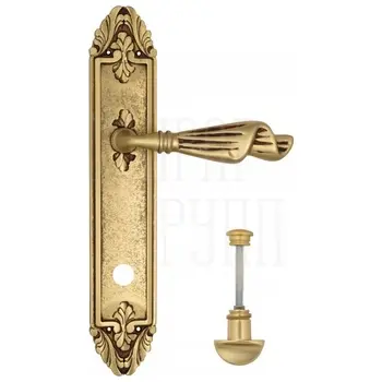 Дверная ручка Venezia 'Opera' на планке PL90 французское золото (wc)