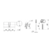 Цилиндровый механизм Fuaro (Фуаро) D-PRO5002-8Knob 80 mm (35+10+35) 5+1Key с верт. перекод., схема