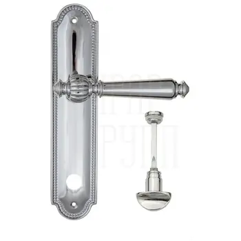 Дверная ручка Fratelli Cattini 'MARANI' на планке PL248 полированный хром (wc-2)