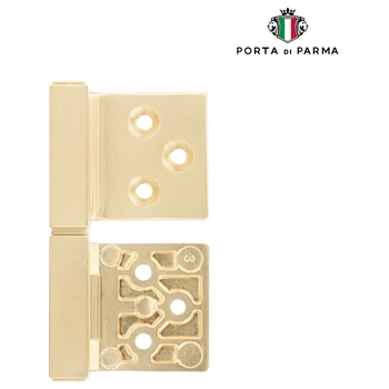Петля универсальная флажковая PORTA DI PARMA 'Innovation' матовое золото