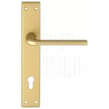 Дверная ручка Extreza Hi-Tech "TERNI" 320 на планке под цилиндр PL13