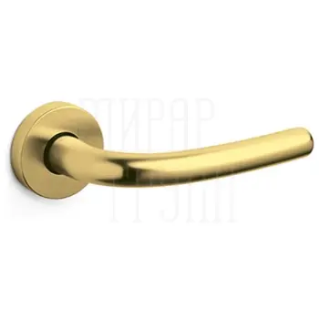 Дверные ручки на розетке Olivari Tizianella F матовое суперзолото