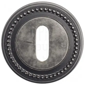 Накладка дверная под ключ буратино Venezia KEY-1 D3 античное серебро