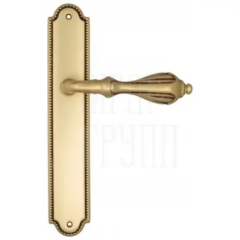 Дверная ручка Venezia 'ANAFESTO' на планке PL98 французское золото