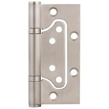 Петля Fuaro (Фуаро) универсальная без врезки IN4500W WAB (500-2BB 100x25) никель