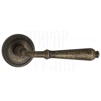Дверная ручка на розетке Venezia 'CLASSIC' D3 античная бронза
