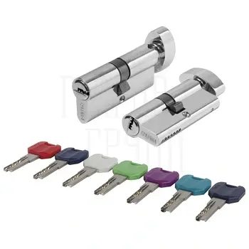 Цилиндровый Punto (Пунто) MaxPro7002Knob60mm(25+10+25) BL 7key с вертушкой