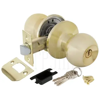 Ручка Punto (Пунто) защелка DK672/ET (6072/E) (кл./фик.) матовое золото