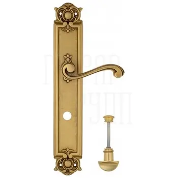 Дверная ручка Venezia 'VIVALDI' на планке PL97 французское золото (wc)