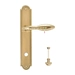 Дверная ручка Extreza "MIREL" (Мирель) 316 на планке PL03, полированное золото (wc)