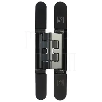 Koblenz Kubica HYBRID K2460CM петля скрытая универсальная асимметричная (60/80 kg) черный