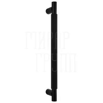 Ручка дверная скоба Extreza Hi-Tech 'TUBA' (Туба) 126 350 мм (300 мм) черный