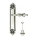 Дверная ручка Venezia "OLIMPO" на планке PL96, натуральное серебро (wc)