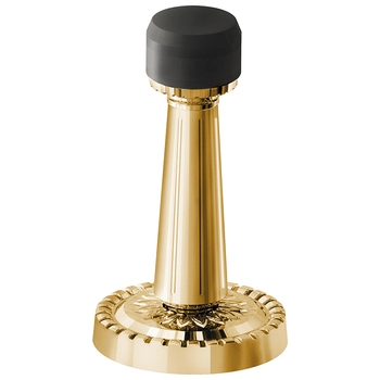 Упор Armadillo (Армадилло) дверной настенный DH033 CL золото 24к